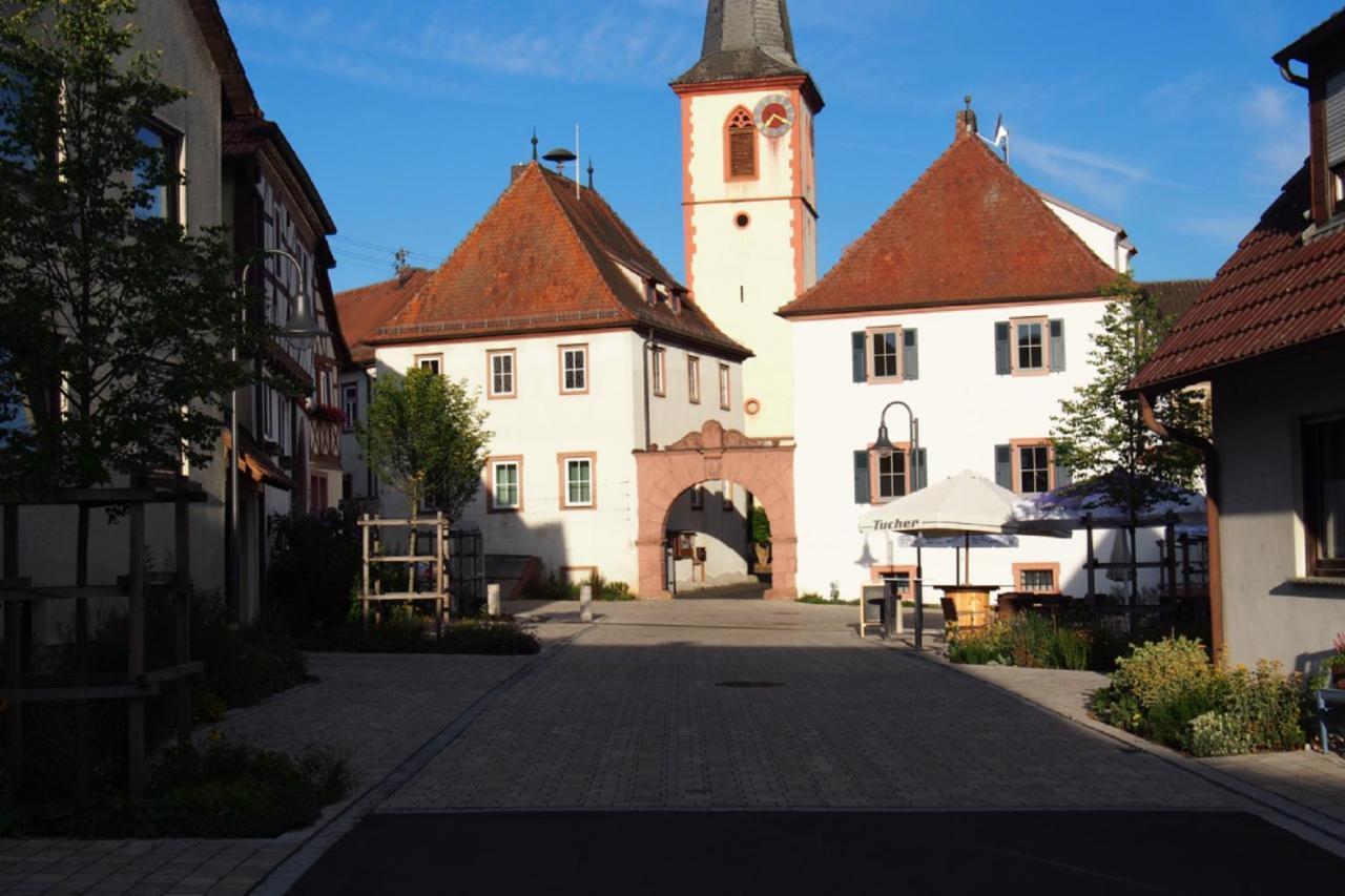 Ferienwohnung Seidenfaden Karlstadt Ngoại thất bức ảnh